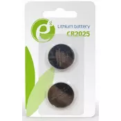 GEMBIRD Baterije ENERGENIE CR2025/ 3V/ Lithium/ 2 kom (cena po komadu)