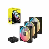 Corsair iCUE LINK LX120-R RGB Computer case Fan 12 cm Black 3 pc(s)