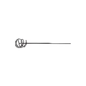 Ostatní Mešalnik EURO tools 135230 Spiral wire stirrer, professional, 80 mm, galvanized