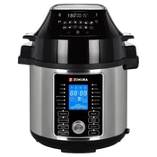 2-in-1 multipurpose electric pressure cooker, 5.6 L, 1500 W - Zokura