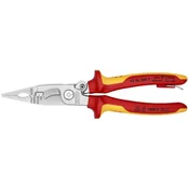 Knipex 13 96 200 T BK klešta za elektricne instalacije izolovana, VDE, hromirana 200 mm
