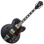 Poluakustična gitara Ibanez - AF75G, Black Flat