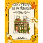 Cozy Shops in Watercolor