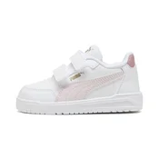 PUMA Shuffle Downtown Sneakers Toddlers, Shoes, White/Powder Pink, 23