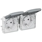69576 PLEXO IP55 VIJAČNI KONEKTOR 2X 2P+E LE069576