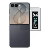 OBAL:ME 5D kaljeno steklo s filtrom zasebnosti za Samsung Galaxy Z Flip 8, črno