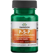Swanson Vitamin B6 P-5-P, 40 mg, (vitamin B6), 60 kapsul