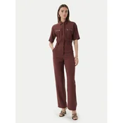 Patrizia Pepe Kombinezon 2T0099/A573-B887 Temno rjava Regular Fit