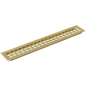 Prezračevalna Rešetka 800 X 60mm Zlato Eloksiran