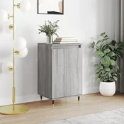 shumee vidaXL Predalnik, siv hrast sonoma, 40x35x70 cm, material na osnovi lesa