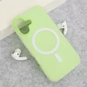 Maska Mag Case Flashy za iPhone 16 zelena