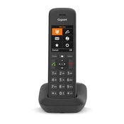 Gigaset C575 Analog/DECT telefon, črn
