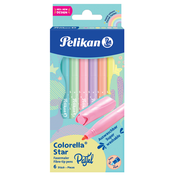 Pelikan Fiber Pen Pelikan colorella star pastel, kartonska škatla 6, (21655462)