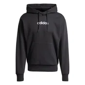 ADIDAS SPORTSWEAR Športna majica črna/bela
