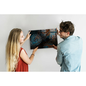 tulup.si Magnetna steklena tabla Vzorec mandale 60x40 cm