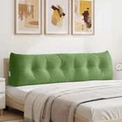 Jastuk za leda Svijetlo zelena 180 x 24 x 50 cm Baršun
