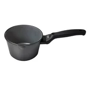 Risoli Neoprijemljiva kozica BLACKplus 16 cm, s steklenim pokrovom, za indukcijo