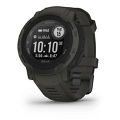GARMIN športna ura Instinct 2 Solar Graphite, antracitno siva