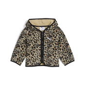 Puma Minicats Sherpa Jacket Toddlers, White, Size 12-18M, Clothing