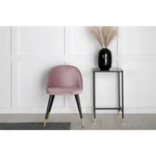 Venture Design Jedilni stoli, komplet 2, 57x50x765 cm, rožnati