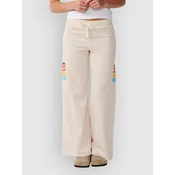 Rip Curl Surf Revival Wide Leg ženske hlače oatmeal marle