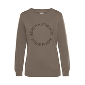 BENCH Sweater majica  zeleno smeda