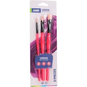 STATOVAC cetkice za slikanje, set 1/3, za akrilne i vodene bo?e, 131035, roze