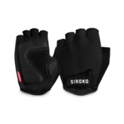 SIROKO AERO BLACK kolesarske rokavice – po naročilu (dobava 3 do 7 dni)