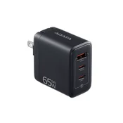 ADATA 65W GaN USB Charger crno