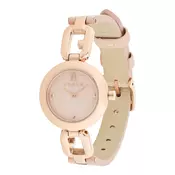 FURLA Analogna ura ARCO CHAIN rožnato zlata/puder