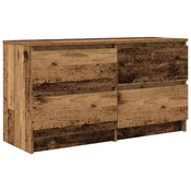 Vidaxl TV omarica starinski les 100x35x54 cm inženirski les