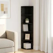 vidaXL Kotna polica 4 ravni 41,5 x 41,5 x 143 cm Inženirski les