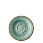 Krožnik za kavno skodelico 15,5 cm - Gaya Sand turkizne barve - 451968