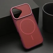 Futrola za iPhone 17 Camera Look MagSafe, Višnja