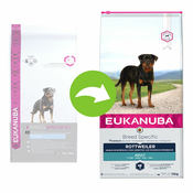 EUKANUBA Adult Breed Specific Rottweiler - Varčno pakiranje: 2x12 kg