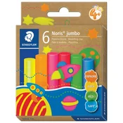 PLASTELIN 6BOJA NORIS JUMBO STAEDTLER 842F C6 NEON BLISTER