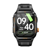 INF Pametna ura C68 z Bluetooth klicem in spremljanjem zdravja Black+Yellow, (5000090737)