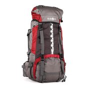 KLARFIT planinski ruksak Heyerdahl 2014, 70 l, crveno-sivi