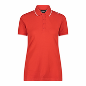 CMP WOMAN POLO, majica, crvena 33F7116