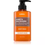 KUNDAL Gel za tuširanje Honey & Macadamia Pure Body Wash White Musk - 500 ml