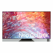 Samsung Series 7 QE55QN700BT, 139,7 cm (55), 7680 x 4320 pikseli, QLED, Pametni televizor, Wi-Fi, Nehrdajuci celik