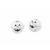 Noč čarovnic z bučami O30, 40 mm - (O30 mm) bela (2 kosa)