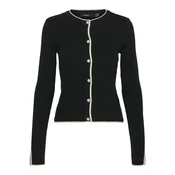 Vero Moda Ženski kardigan Joan, Crni