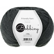 Bobbiny Friendly Yarn Charcoal Pletilna preja