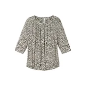 SHEEGO Bluza ecru/črna