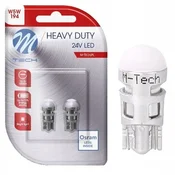 M-Tech 2x W5W T10 LED OSRAM žarnica 24V 1x SMD3030 bela