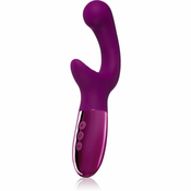 le Wand Xo vibrator sa stimulatorom klitorisa purple 18,8 cm