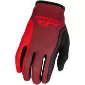 FLY Racing motokros rukavice - USA Lite crno-crvene