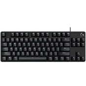 LOGITECH G413 TKL SE Corded Mechanical Gaming Keyboard - BLACK - US INTL - USB - TACTILE