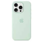 iPhone 16 Pro Silicone Case sa MagSafe-om - Aquamarine